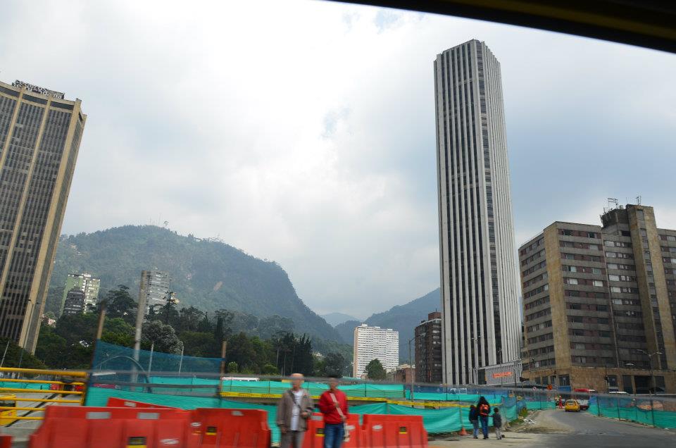 Edificio Colpatria, en la ciudad de Bogotá