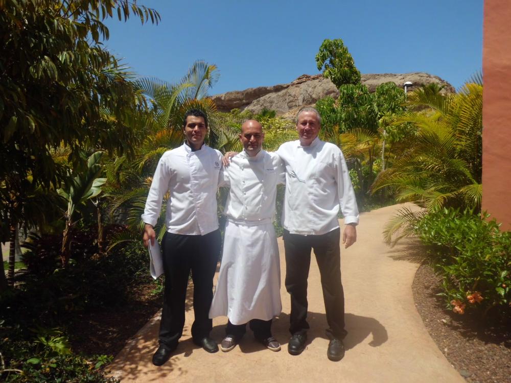  Con el Souschef Daniel Antunes y el Chef Executive John Hornsby 