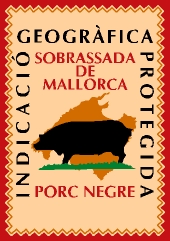 Etiqueta Sobrasada de Mallorca de Cerdo Negro 