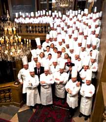 90 chefs celebraron el 85 aniversario de Bocuse Foto: Le Fotographe