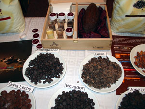 Diversos tipos de cacao