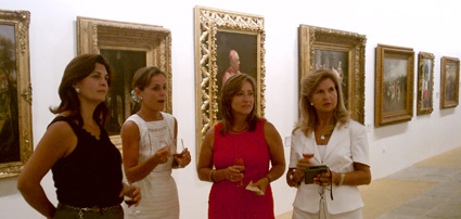 Maria Dolores Barroso, Helena Rivero, Pilar Sánchez y Maribel Cano. Foto: Tamara Sánchez