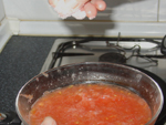 Sal al tomate rallado