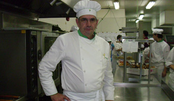 Daniel Turado, jefe de cocina