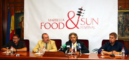 Dani García, Antonio Souvirón, José Luis Hernández y Miguel Gómez y Molina