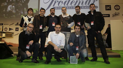 Finalistas del Premio Cocinero Revelación 2010 en Madrid Fusión