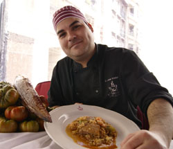 Carlos Vidal, chef del Torrao San Juan