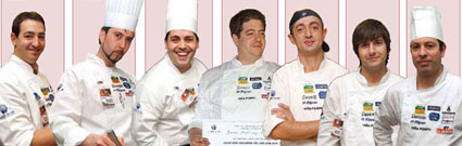 Los finalistas de la tercera edición de Cocinero del Año
