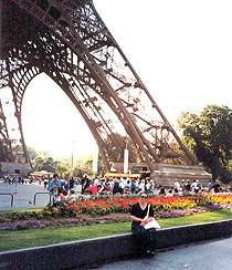 Tatiana y la Torre Eiffel