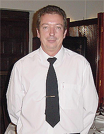 Pablo Pazo, jefe de sala