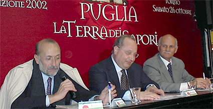 Petrini durante su conferencia de apertura
