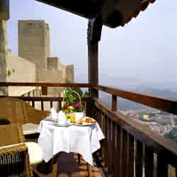 Desayuno con vistas sobre Jaén