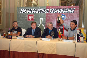 Sergi Arola, Victor Pascual, Salvador Gallego y Francis Paniego, en Madrid