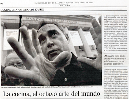 El Mundo, jueves 14 de junio de 2007
