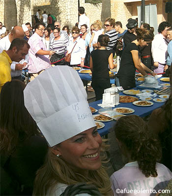 Rosario, Premio Especial del Jurado, por su tortilla de picornells (setas)