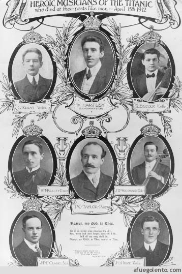 Los músicos del Titanic