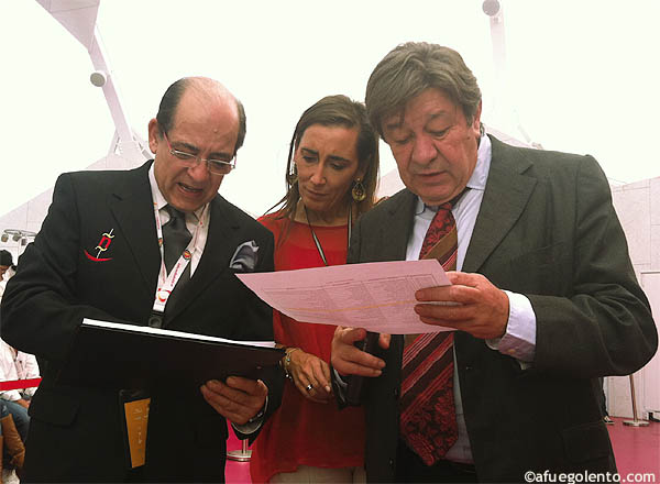 José Luis Gil, Marta Mediavilla y Luis Cepeda