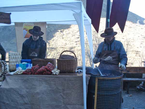 Castañas asadas. Foto: CdM
