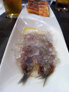 Anchoas con hielo (Azagra)