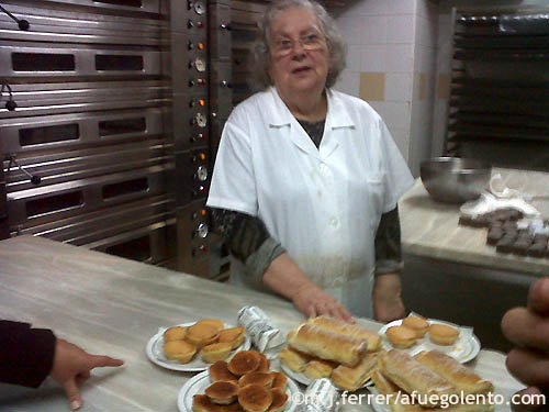 Leonor, de la pastelería Piriquita