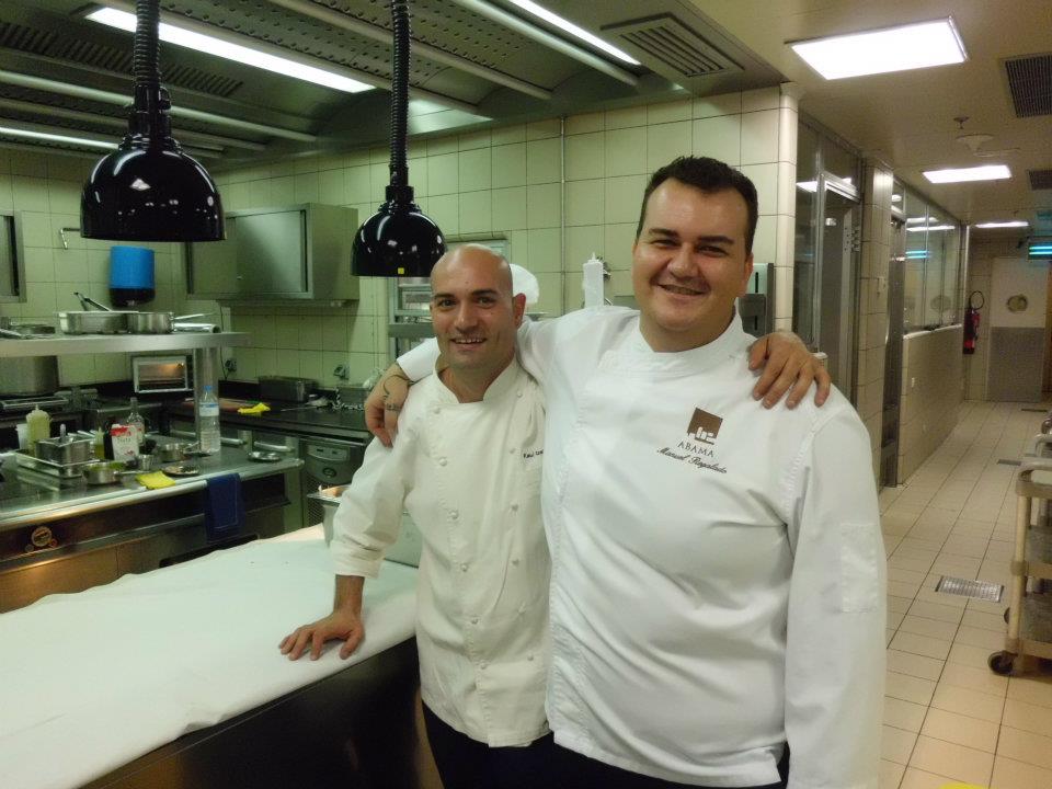 Con Manuel Regalado, Sub Chef Executive del Hotel Abama