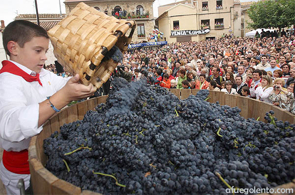 Imagen de la anterior fiesta de la vendimia
