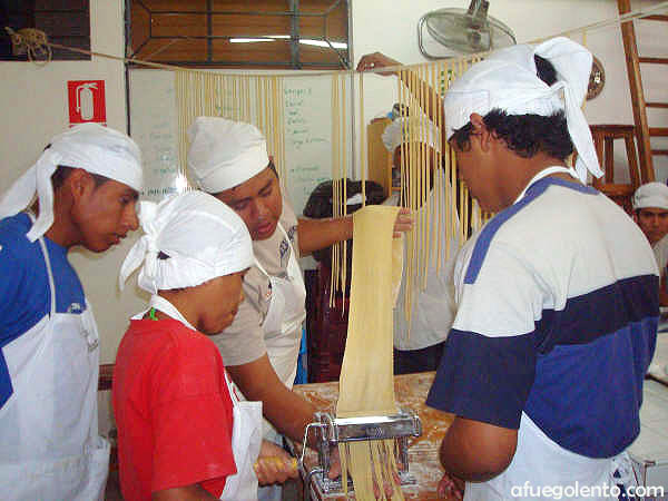 La escuela de cocina de la Fundación