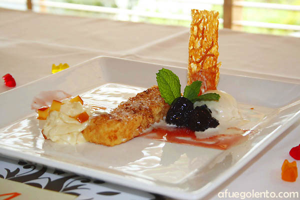 El plato del Segundo Premio