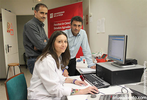 Héctor Busto, J Manuel Peregrina, y Eva López