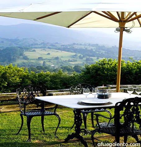 Terraza del Palacio de Cutre