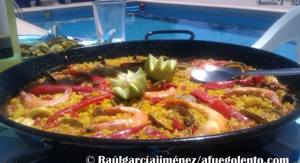 Arroz con gambitas de Mazarrón