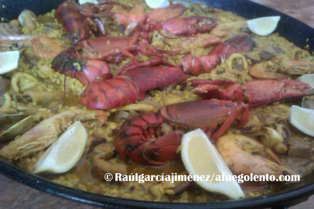 Arroz con bogavante