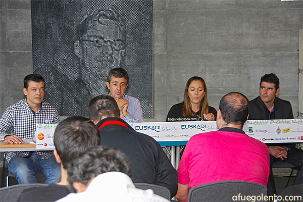 Un momento de la presentación del Campeonato