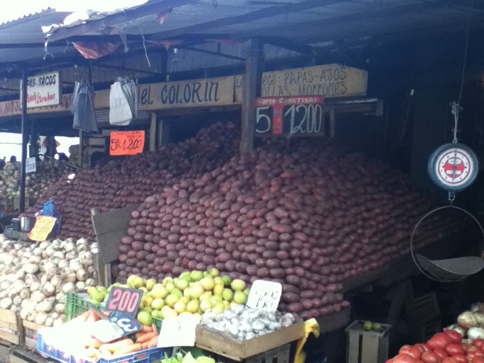 Mercado Central en la ciudad de Concepción