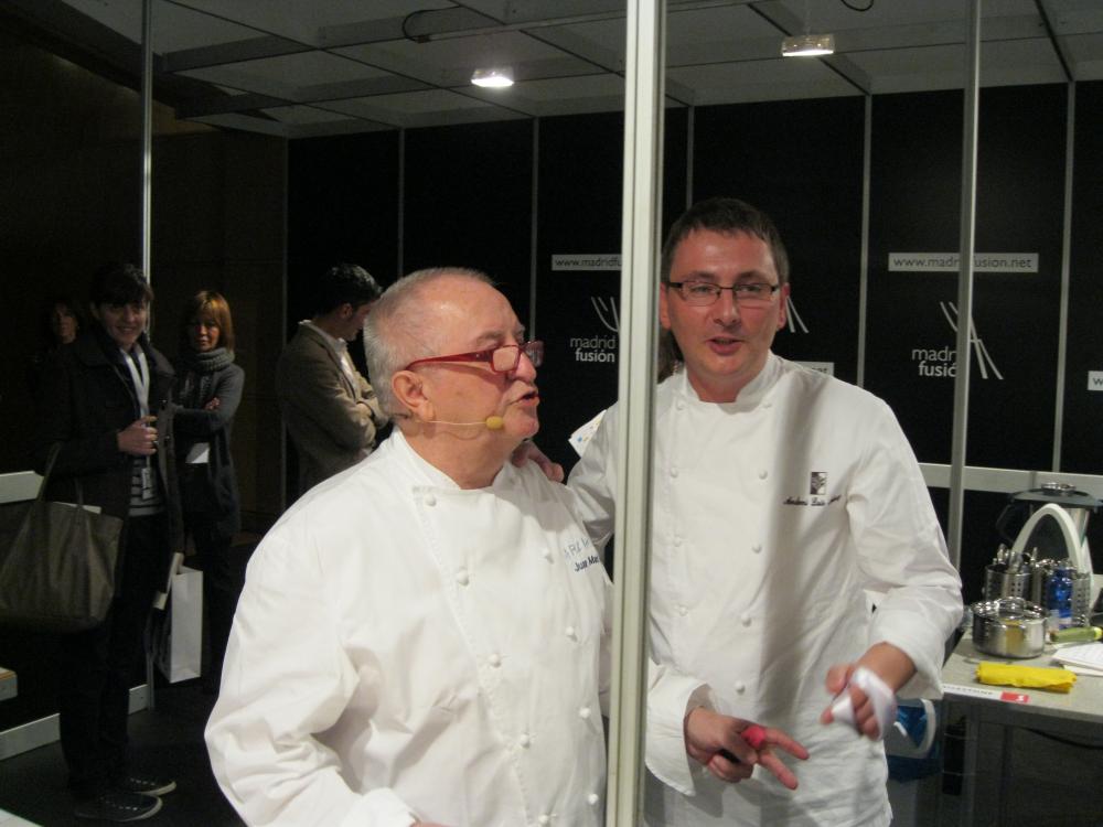 Juan Mari Arzak y Andoni Luis Aduriz