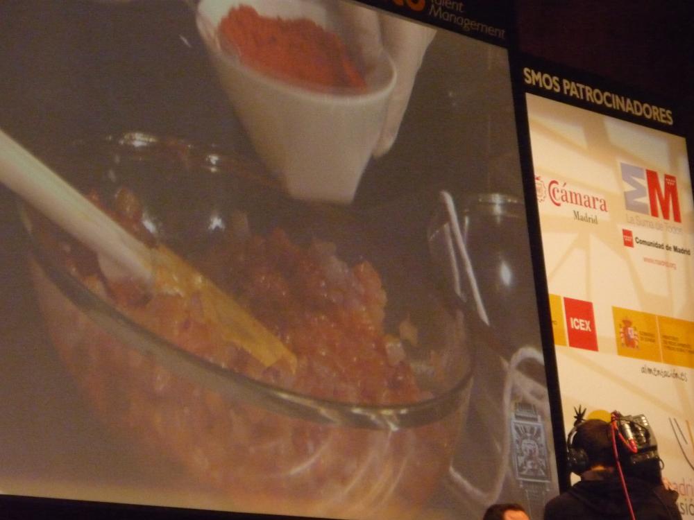 Mezcla de pescado y especias, para chorizo marino