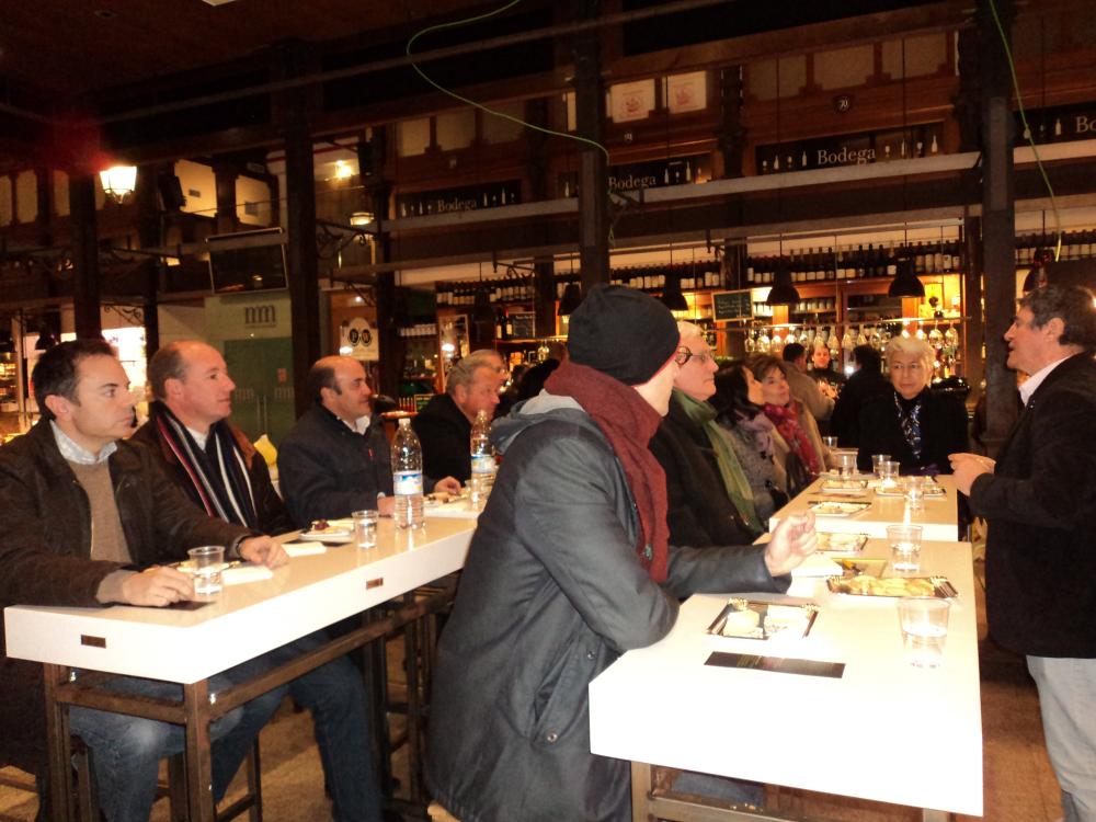 Cata de quesos en el Mercado de San Miguel