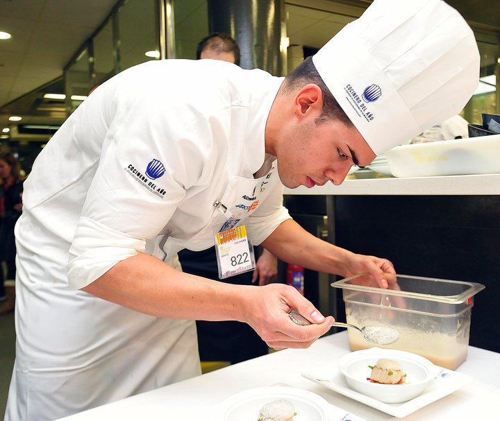 Juan Jimenez, vencedor de la segunda semifinal y finalista en Alimentaria 2012