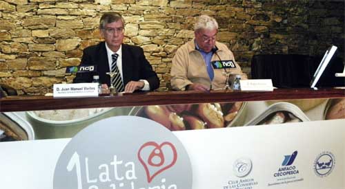 De izq a dcha. D. J Manuel Vieites, y D. Pedro Pereira