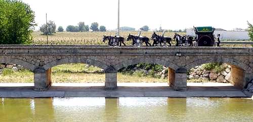 Calzada romana en San Isidro