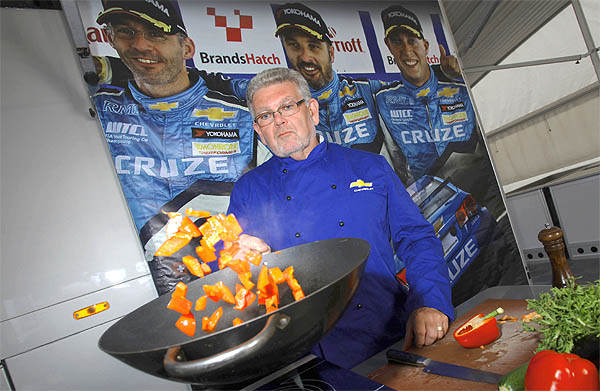 Mike Raby, cocinero de Chevrolet 