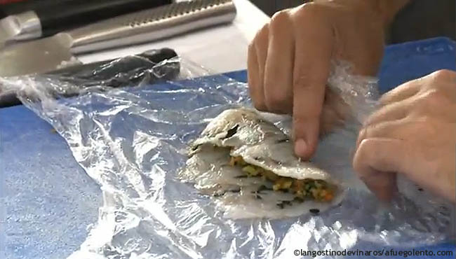 Un momento de trabajo: Germán en pleno concurso