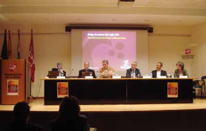 Mesa redonda, Imagen y proyección internacional de la marca Rioja