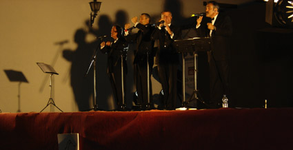 Una actuación de Golden Apple Quartet