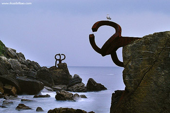 El Peine de los Vientos, en San Sebastián