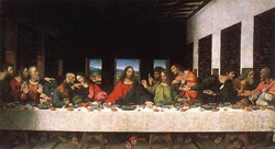 La última cena, de Leonardo da Vinci