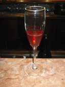 Terminar la copa con champán o cava