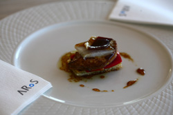 Tosta de bacalao, pincho campeón de España