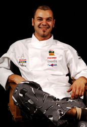 El chef Sergio Martínez