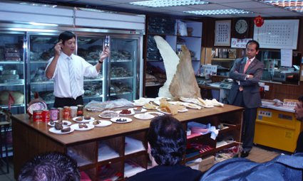 Clase sobre productos de mar secos